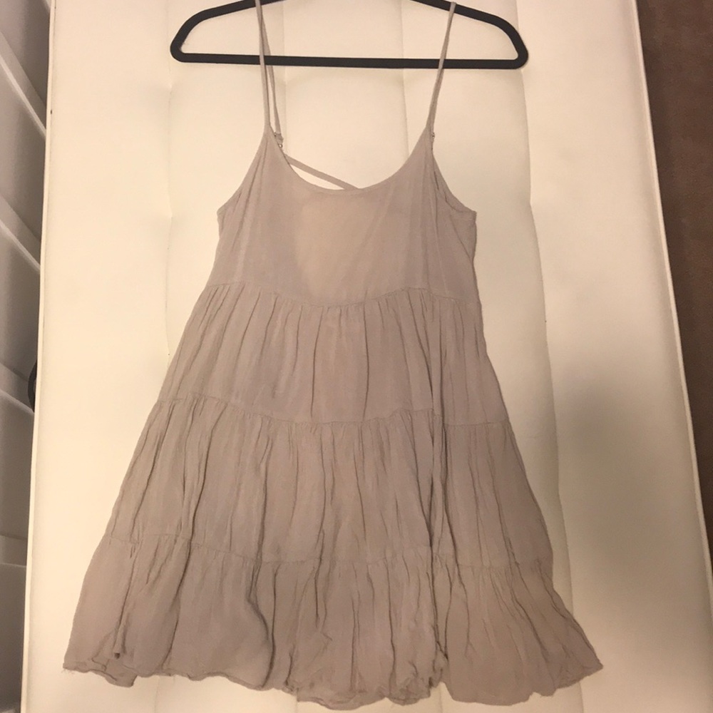 Tan Dress